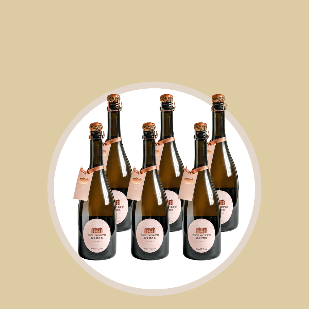 Chilworth Manor Brut Rosé 2021 - Case of 6