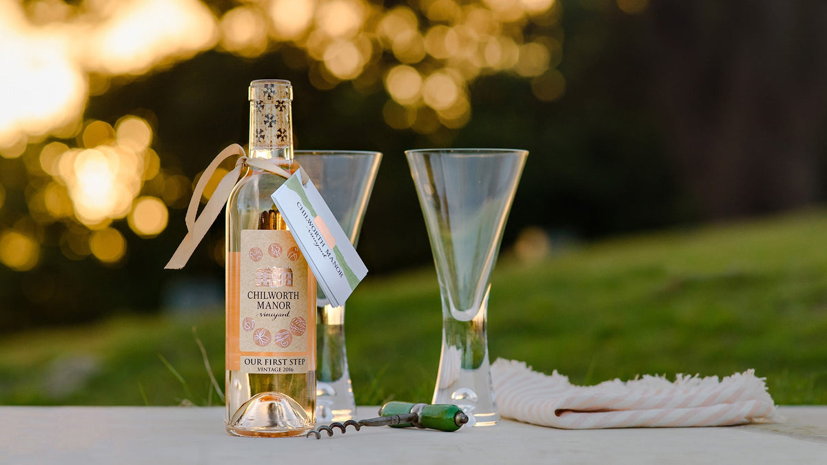 Winner of 2017 vintage case of Chilworth Manor Rosé