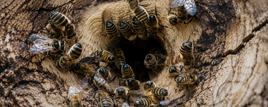Biodiversity: Welcoming a new, natural bee installation to the slopes of our vineyard