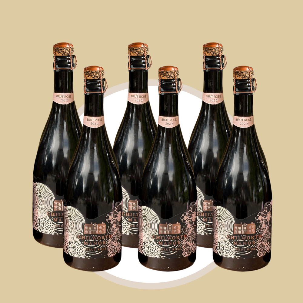 Chilworth Manor Brut Rosé 2022 - Case of 6
